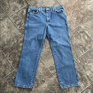 WRANGLER GEORGE STRAIT COWBOY CUT Mens Straight Fit Jeans Country Rodeo Ranch